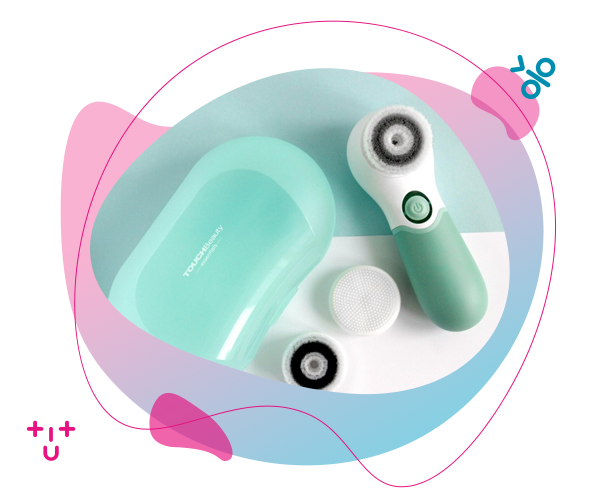 TouchBeauty 14838 Čistící kartáč na pleť 3v1