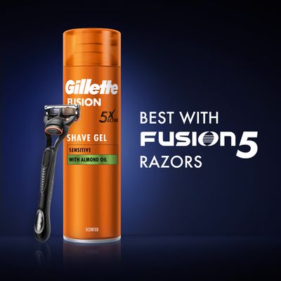 Gillette Fusion Dárková sada pro muže v cestovní tašce 3 ks