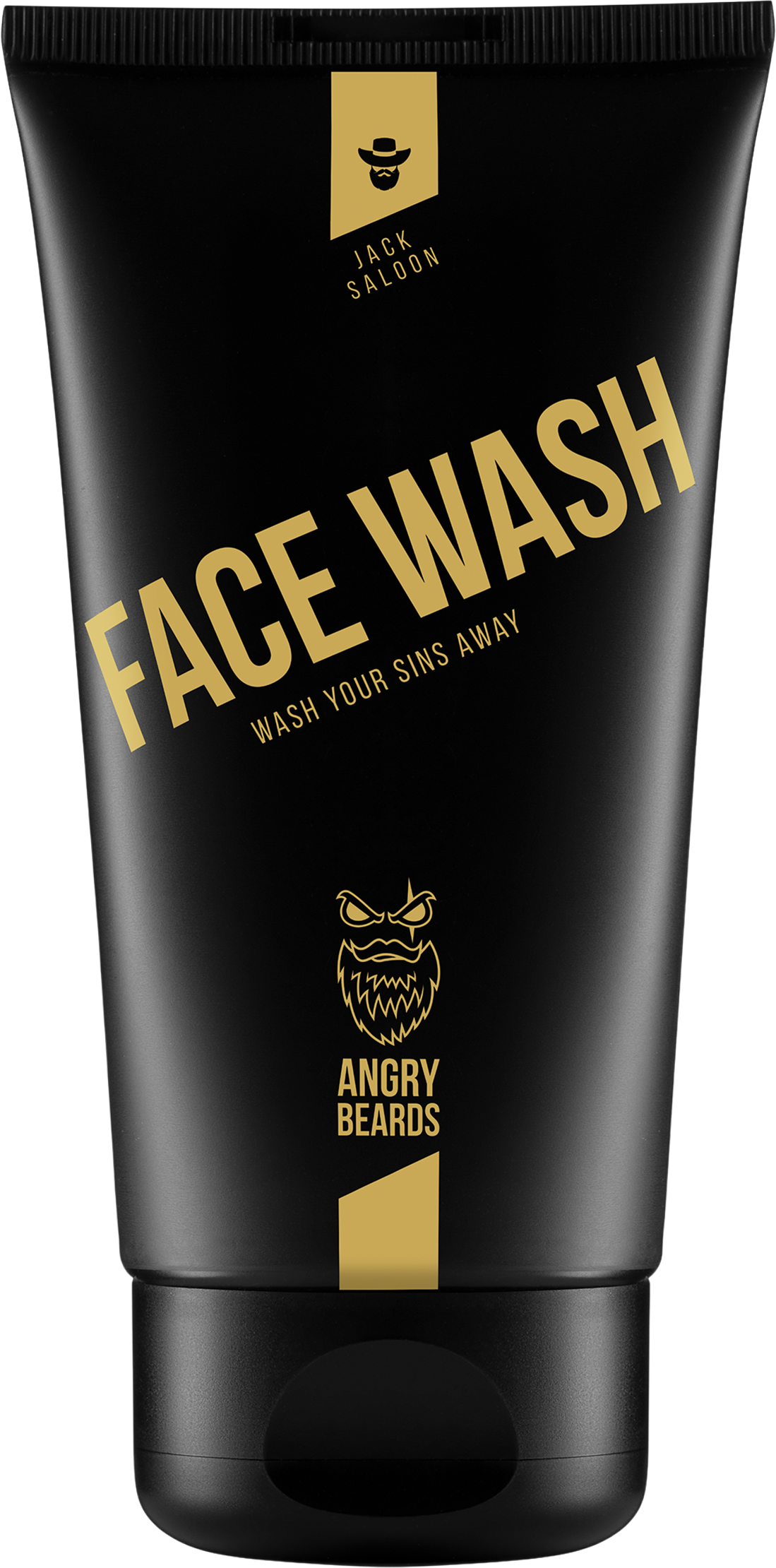 Angry Beards Čisticí gel na obličej Jack Saloon 150 ml