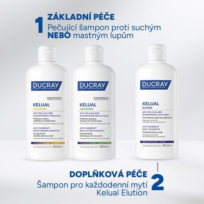Ducray Elution Šampon pro citlivou pokožku 400 ml