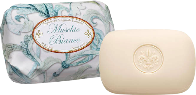 SAF Fiorentino Mýdlo Muschio Bianco 200 g