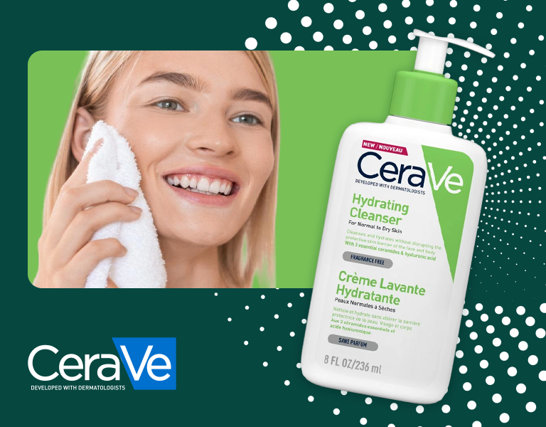 CERAVE, hydratační čistící emulze, kyselina hyaluronová