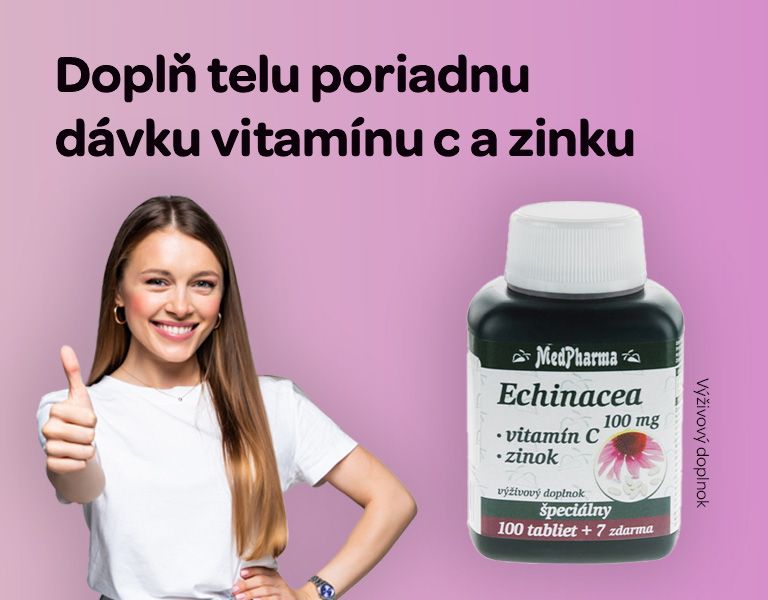 zinok, vitamín c