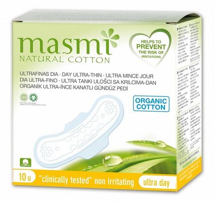 Masmi Vložky ULTRA DAY z organické bavlny 10 ks
