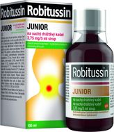Robitussin Junior 3,75mg/5ml, sirup pro děti na suchý kašel 100 ml