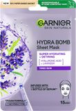 Garnier Skin Naturals Hydratační textilní maska proti projevům únavy s výtažkem z levandule 28 g