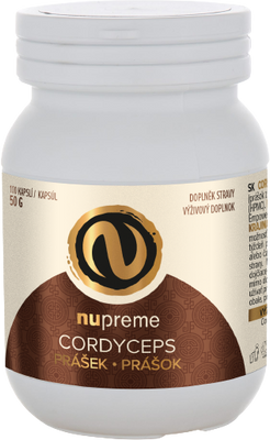 Nupreme Cordyceps BIOMASA 100 kapslí