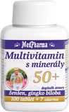 MedPharma Multivitamin s minerály 50+ 107 tablet