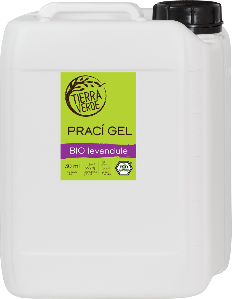 Tierra Verde Prací gel Bio Levandule 5 l
