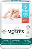 Moltex Pure & Nature Natahovací plenkové kalhotky Junior 9–14 kg 20 ks