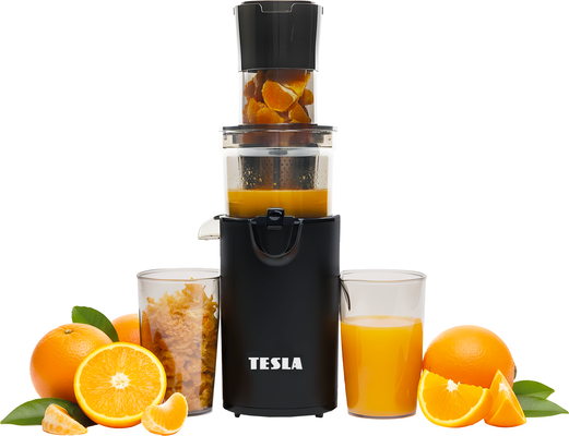 Tesla SlowJuicer SJ500 XL - nízkootáčkový šnekový odšťavňovač