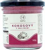 Natu Kokosový krém s malinami 140 g