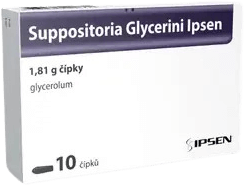 Suppositoria Glycerini Ipsen 1.81 g čípky 10 ks