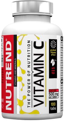 Nutrend Vitamín C se šípky 100 tablet 100 ks