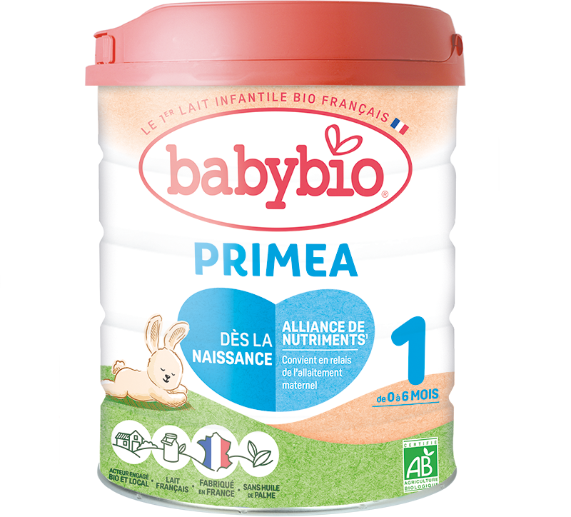 Babybio Primea 1 počáteční kojenecké bio mléko 800 g