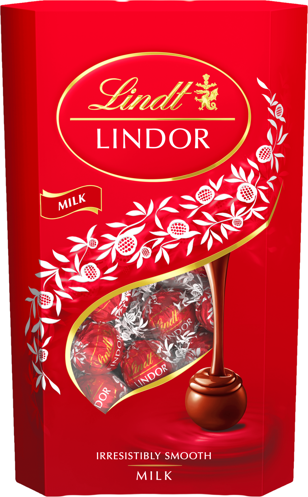 Lindt LINDOR čokoládové mléčné pralinky 600 g