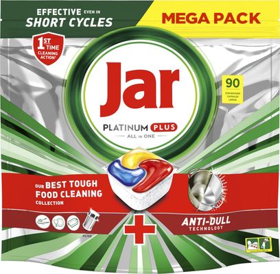 Jar Kapsle Platinum PLUS Citron 90 ks