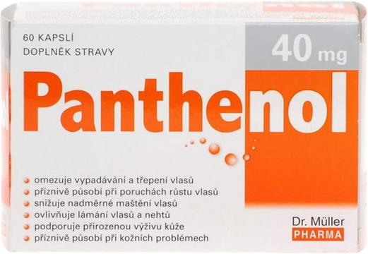 Dr.Muller Panthenol 40 mg 60 kapslí