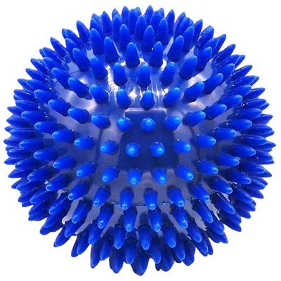 Rehabiq Masážní míček ježek modrý 10 cm