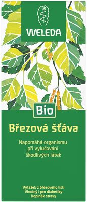 Weleda BIO Březová šťáva 250 ml