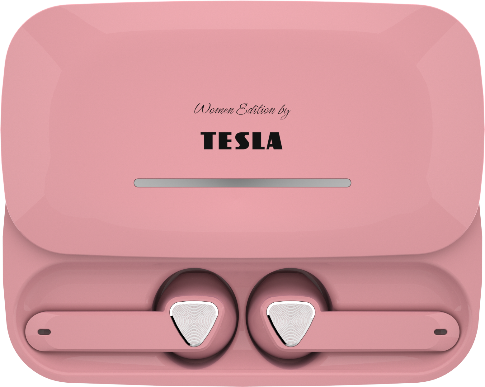 Tesla Sound EB20 - bezdrátová Bluetooth sluchátka (Pearl Pink)