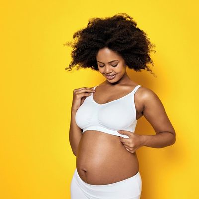 Medela Podprsenka Ultra těhotenská a kojicí Keep Cool™, černá L