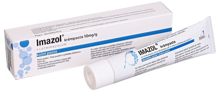 Imazol krémpasta 10 mg/g kožní pasta 30 g
