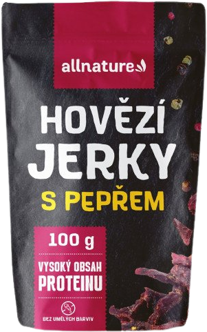 Allnature BEEF Pepper Jerky 100 g