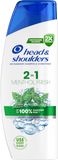 Head & Shoulders Menthol Fresh 2v1, Šampon s kondicionérem proti lupům 330 ml