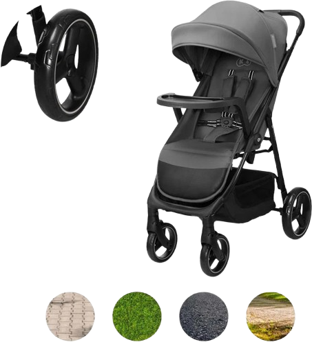 Kinderkraft Kočárek sportovní Trig 3 Granite grey 82 cm