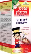 Natures Beta glucan DETSKÝ SIRUP+ lesná jahoda 100 ml