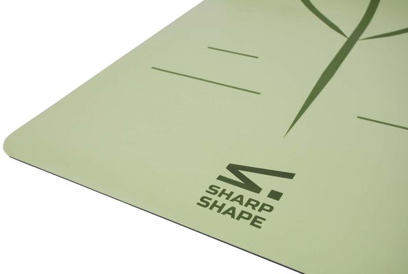 Sharp Shape Podložka na jógu PU Shanti zelená