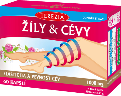 Terezia Žíly & Cévy 60 kapslí