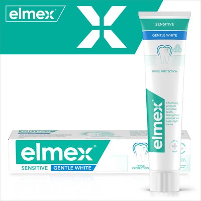 Elmex Sensitive Gentle White zubní pasta pro citlivé zuby 75 ml