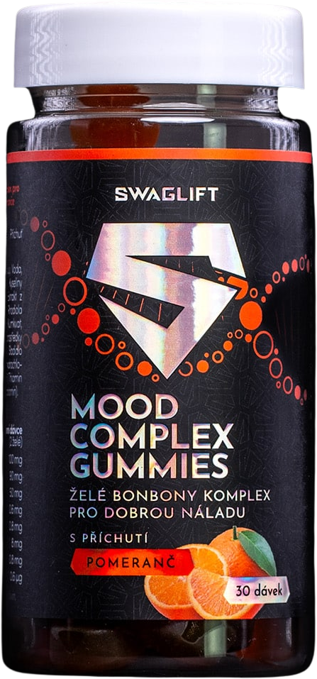 Swaglift Mood comples gummies s příchutí pomeranče 60 ks