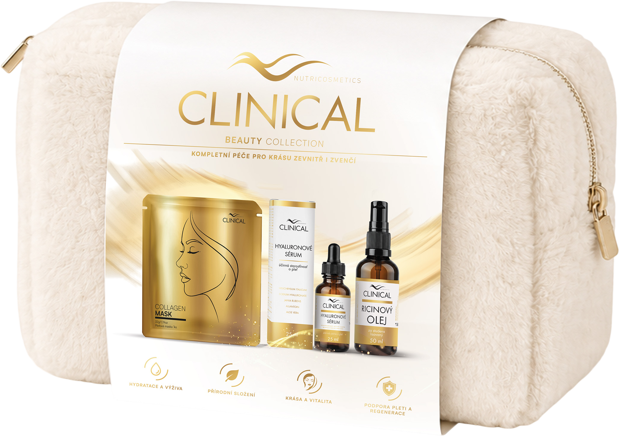 Clinical Beauty Collection pro krásu a pevnost 3 ks