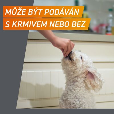 FRONTPRO Antiparazitární žvýkací tablety pro psy (4-10 kg) 3 tablety