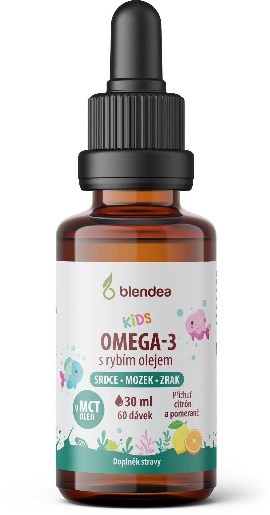 Blendea KIDS Kapky Omega-3 s rybím olejem 1 x 30 ml