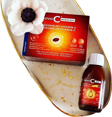 Novo C Novo C Komplex C, D, Zinek 3v1 měkké tob.90 90 tobolek