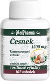 MedPharma Česnek 1500 mg 107 kapslí