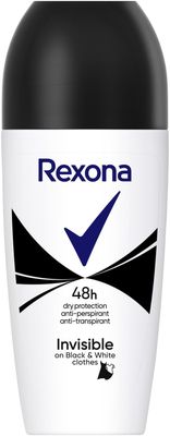 Rexona Invisible Black + White Roll-on 50 ml