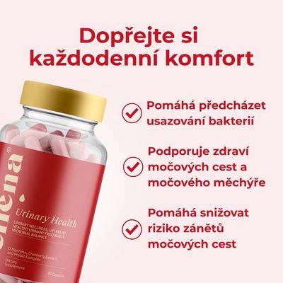 Vellena Zdraví močových cest 90 kapslí