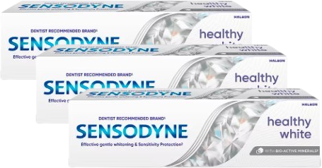 Sensodyne Zubní pasta Nourish Gently Soothing Whitening 3 x 75 ml