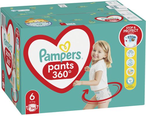 Pampers Active Baby Pants Kalhotkové plenky vel. 6, 14-19 kg, 84 ks