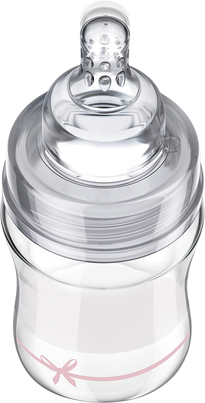 LOVI Lahev skleněná BABY SHOWER holka 150 ml
