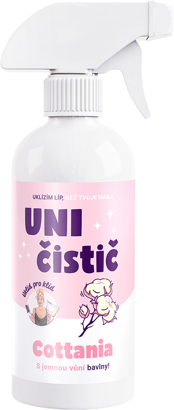 Úklid pro klid UNI čistič s vůní v rozprašovači Cottania 500 ml