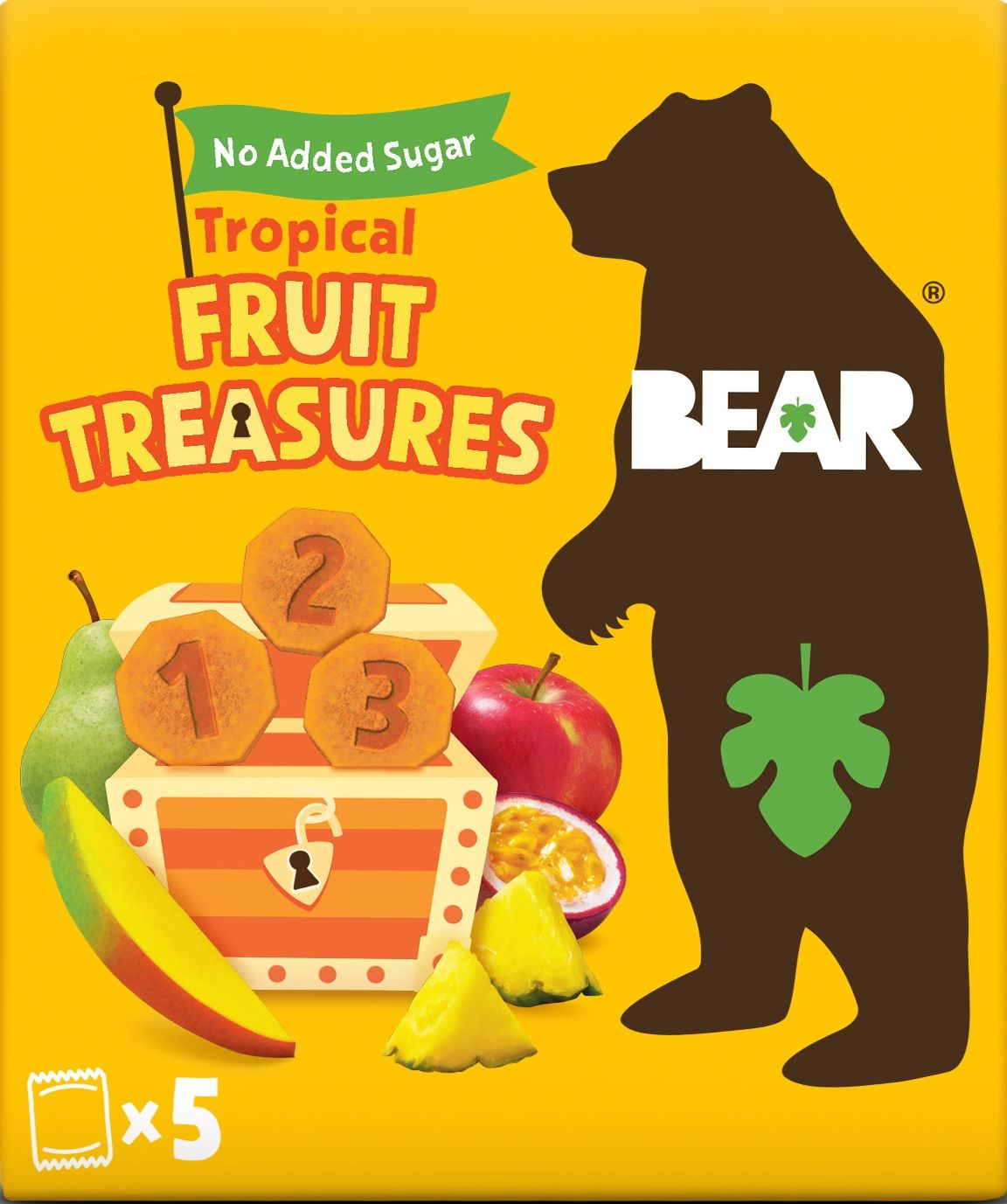 Bear Fruit Treasures Tropical mango a marakuja 5 ks