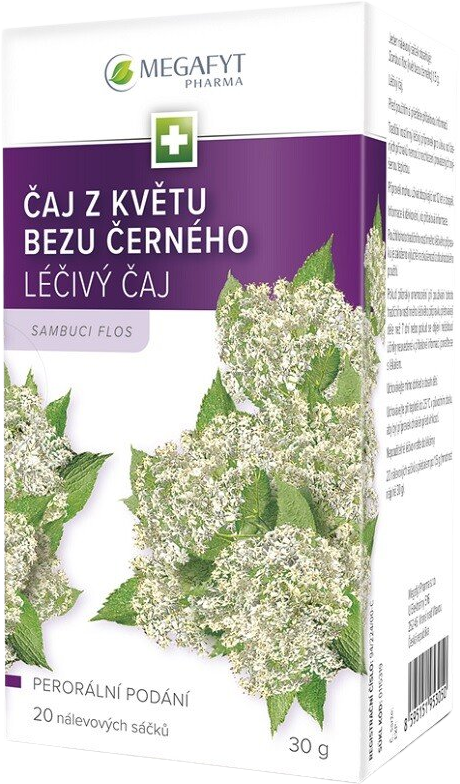 Megafyt Čaj z květu bezu černého 20 x 2 g