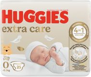 Huggies® Extra Care velikost 0, 25 ks