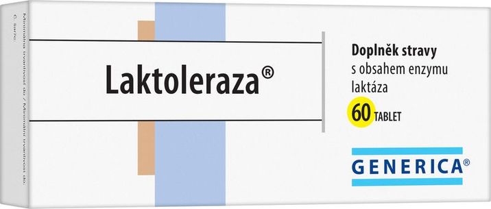 Generica Laktoleraza laktáz enzimet tartalmaz 60 db